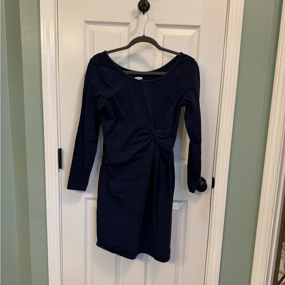 Old Navy Dark Blue Maternity dress